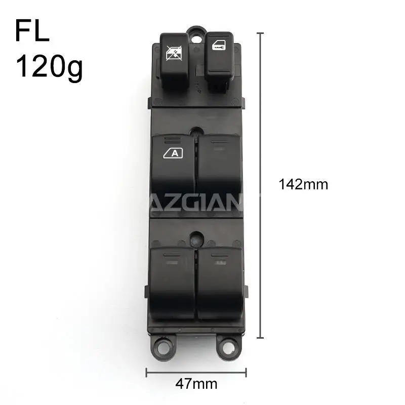 Car Parts for Subaru Legacy Outback Window Glass Lifter Control Button Switch 2010 2011 2012 Front Left Drive Side
