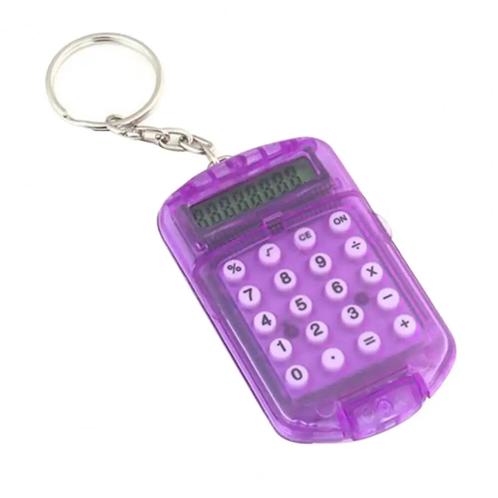 Chaveiro para Crianças, Chaveiro, Chaveiro, Calculadora, Estilo simples, Calculadora, Mini Calculadora, Charme, Chaveiro para Presente, Útil, Pequeno, Calculadora