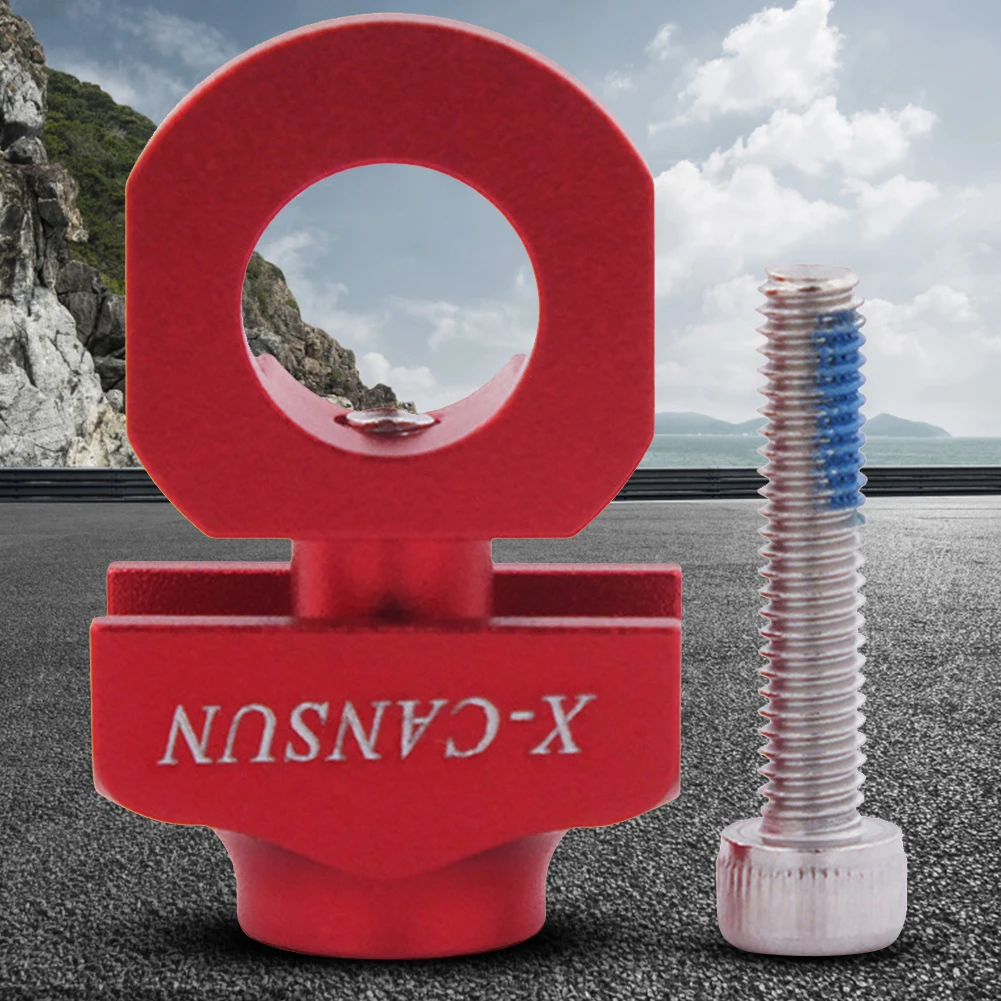 Single Speed Bike Chain Adjuster Folding Bike Single Speed Bolt Screw Cycling Chain Tensioner for BMX Fixie Single Speed Bicycle