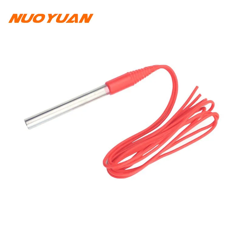 36v/48v/60v/72v Cartridge Heater with 1M Waterproof Cable 10x75mm Water Heating Element Electric Cartridge Heater