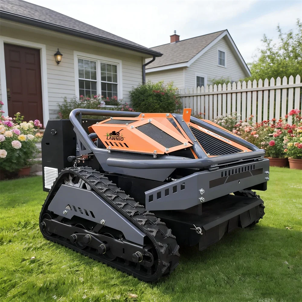 

LAWNIO High Efficiency Mowing Lawn Mower Wear Resistant Material Low Maintenance Gas Lawn Mower for Small Yard