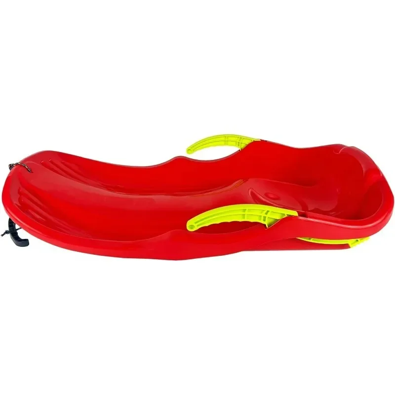 Eco-Friendly Sled Single-Rider Racing Model Outdoor Plastic Winter Sled