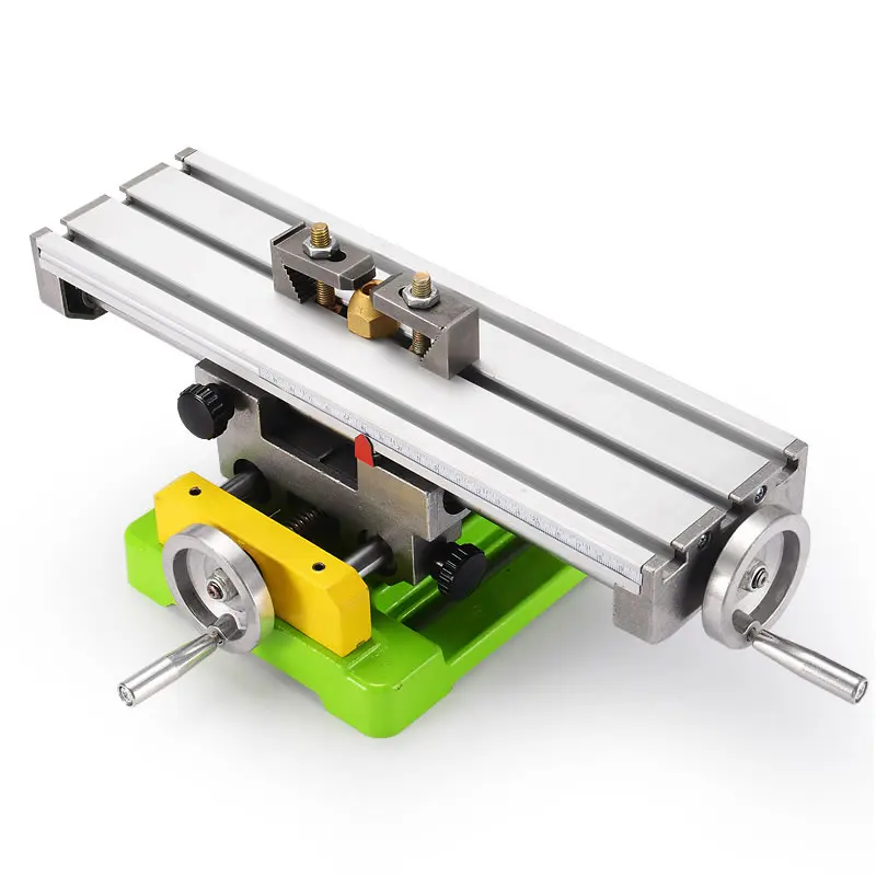 

For Compound Slide Table Milling Working Cross Worktable For Milling Machine Compound Drilling For Bench Drill 6350
