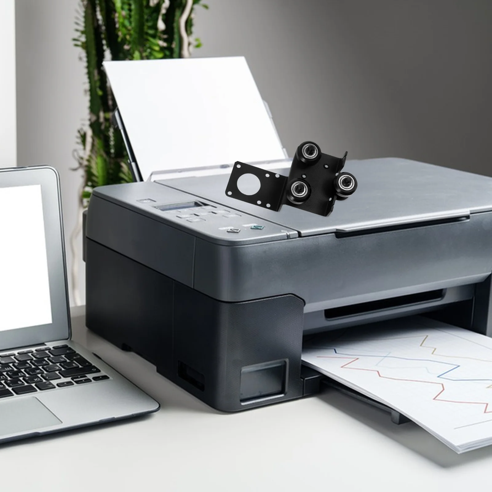 

Heavy Duty Support Plate for 3D Printer Extruder with Integrated Pulley System Enhanced Stability Fast Heat Transfer Home Maker