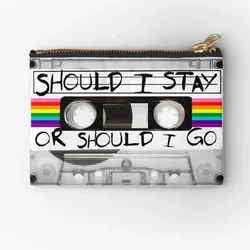 Retro Vintage Cassette Tape 80S Stranger  Zipper Pouches Coin Women Pure Small Wallet Bag Money Key Pocket Socks Cosmetic Men