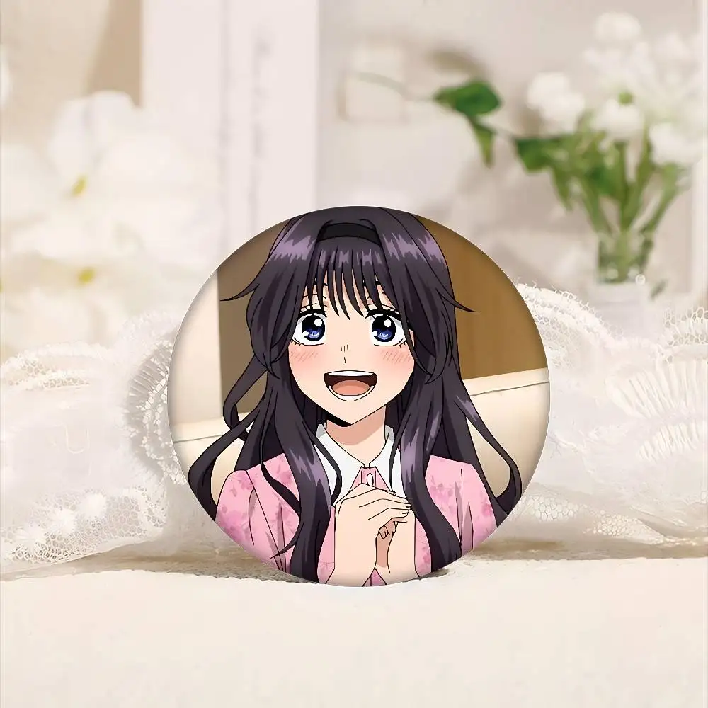 جديد K-Kaoruko Waguri لينة زر دبوس مشرق مطبوعة أيقونة هدية للأصدقاء شارة طوق بروش التلبيب دبوس معدني