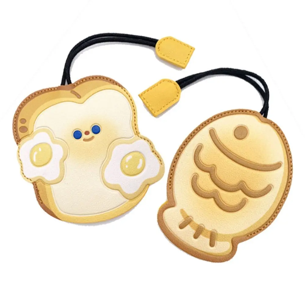 Cute PU Leather Key Bag Large Capacity Universal Pull-out Key Bag Multi-function Open Mouth Key Bag Car