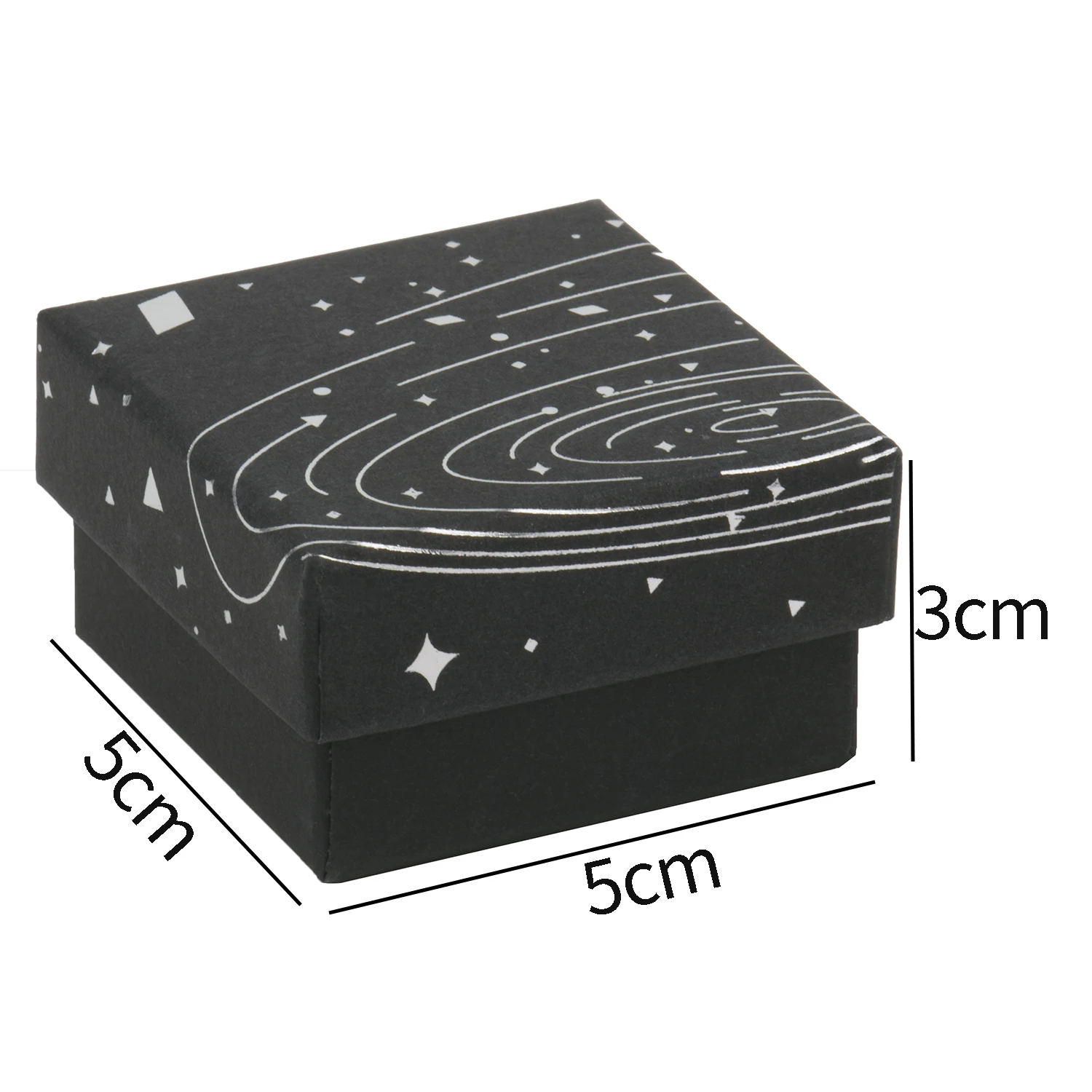 Colorful Cardboard Jewelry Box Set, Gift Present