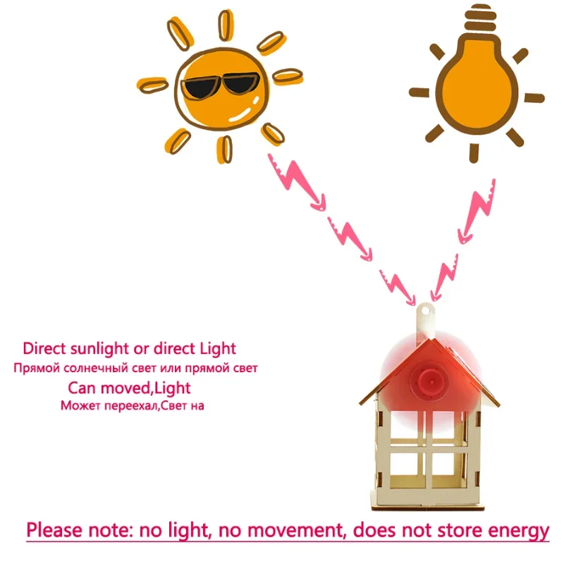 Brinquedo solar para menino moinho de vento ciência diy kit educacional de física para criança modelo 2 em 1 tecnologia de energia solar experimento haste presente