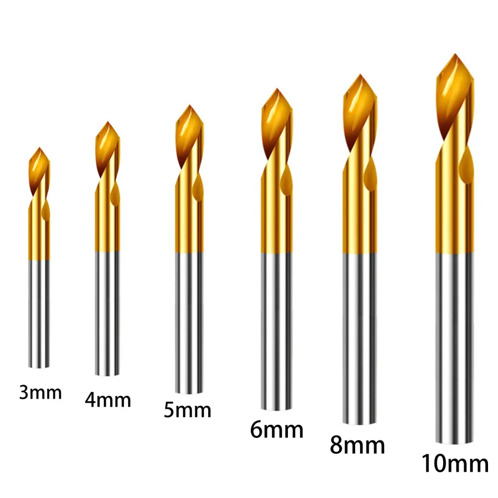 Foret central en acier inoxydable M35, 3mm-10mm, métal au sol, or et argent, tout l'alésoir, tous les outils, asile alt High, 1PC