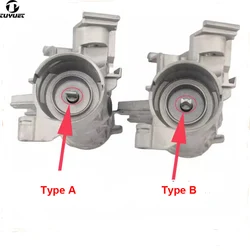 Soporte de interruptores de bloqueo de encendido, Base de soporte para cilindros de Audi para VW, Volkswagen, Magotan, Tiguan, Passat, Sagitar, Octavia, Skoda