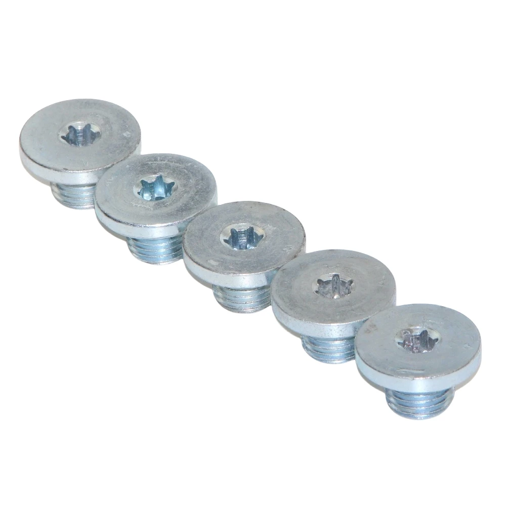 

5PCS OEM General Deco Engine To Boil The Oil Plug Or Bolt The For VW BEETLE JETTA PASSAT TIGUAN OE Part Number is 96041864 9604