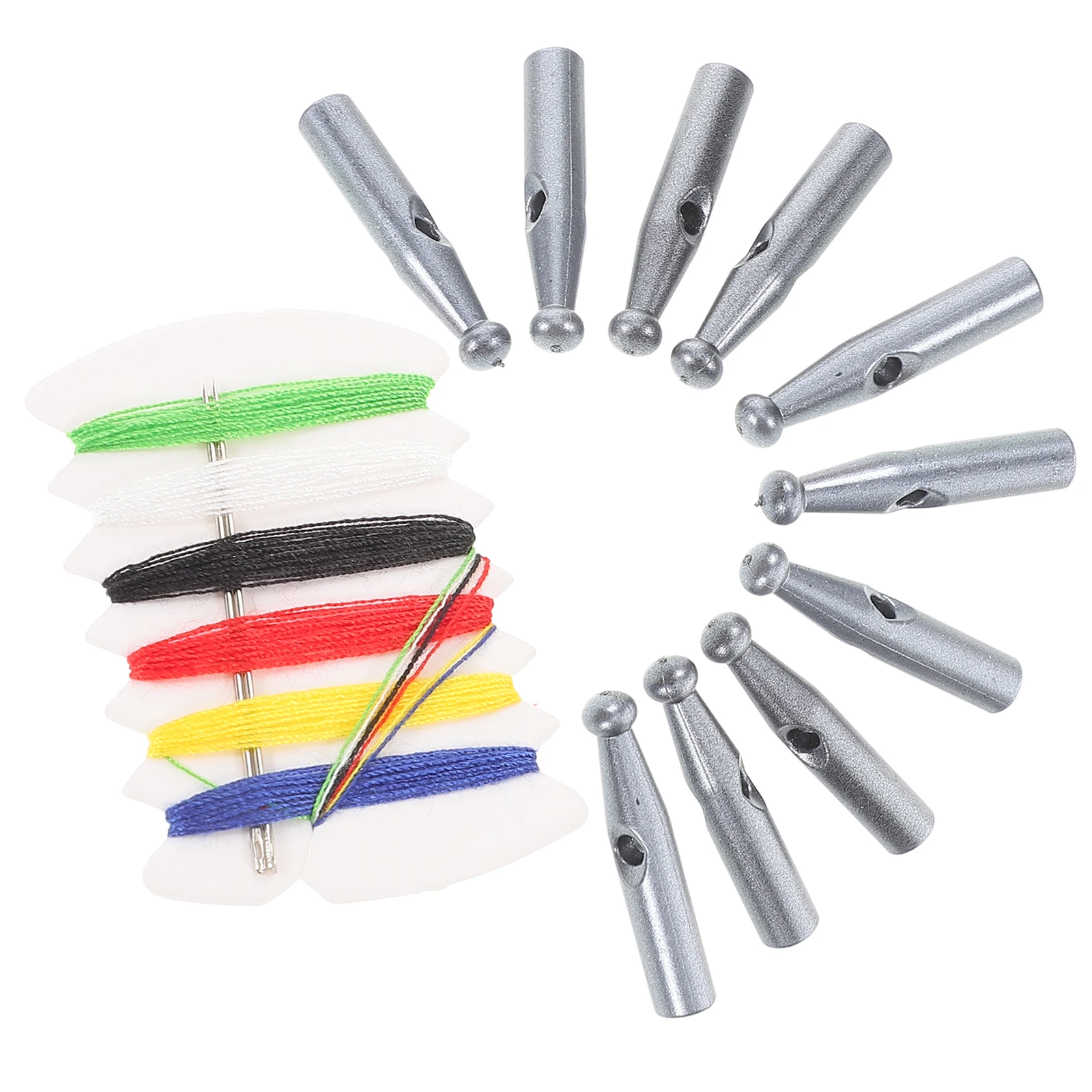 

10Pcs Light Grey 3Mm Hole Umbrella Repair Parts Plastic Tail Beads for Long Handle Umbrella Drip End Replacement