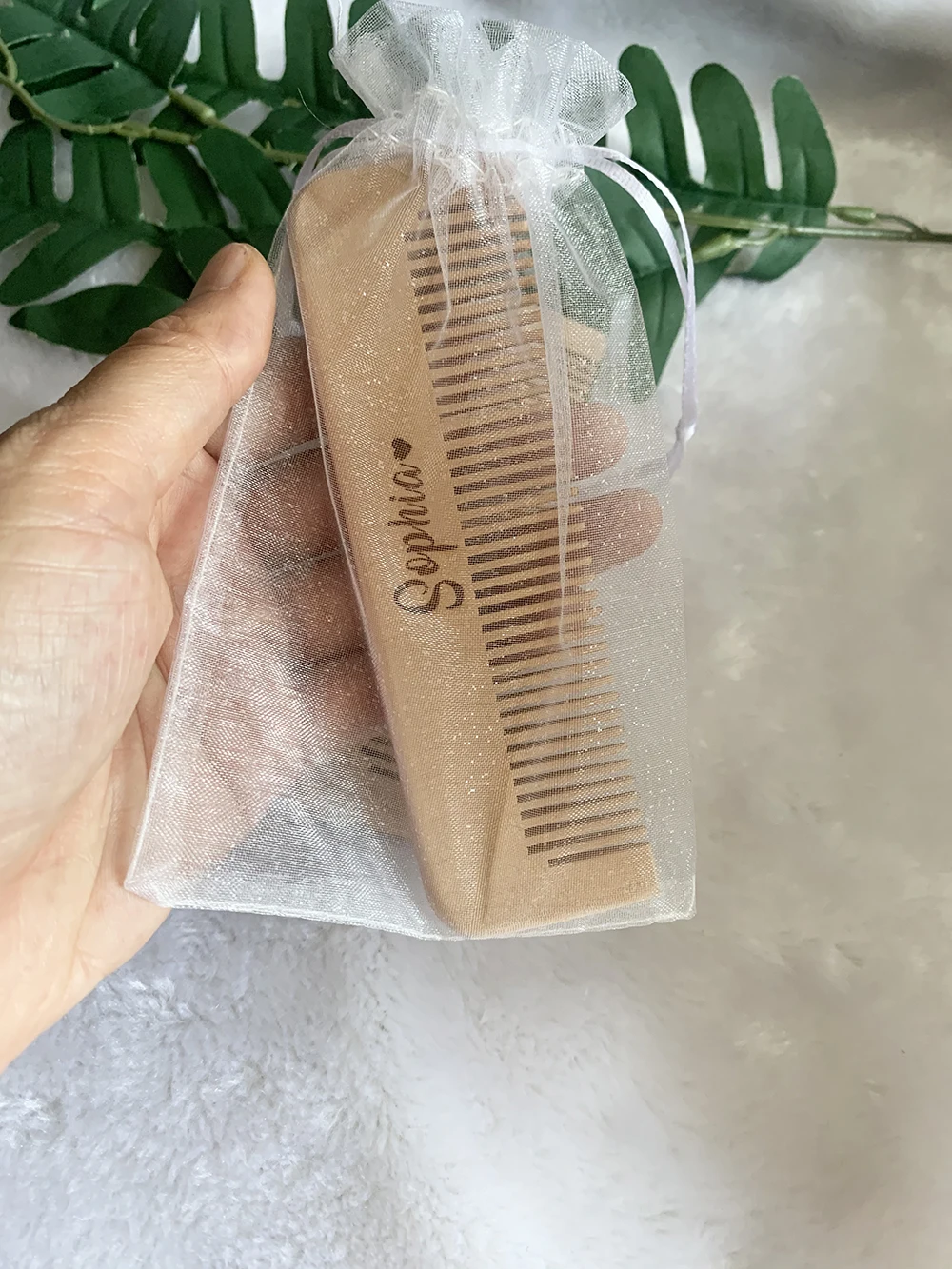 Wooden Comb with Custom Name for Adults, Company Event Souvenir, Personalized Wedding Party, Creative Gifts