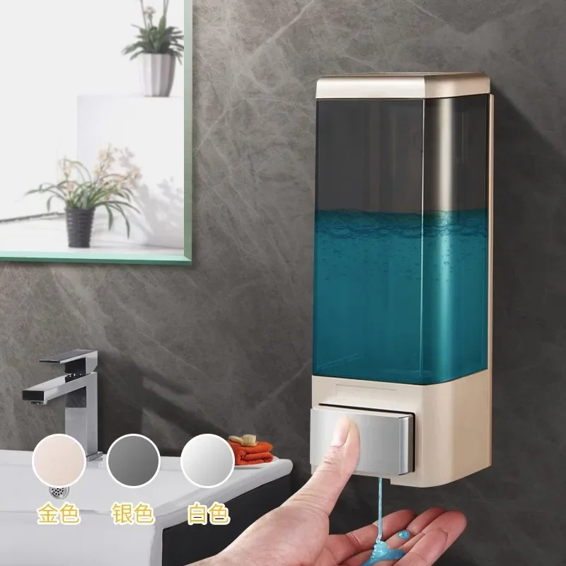 

Дозатор для мыла 500 мл, золотой дозатор жидкого мыла для ванной комнаты/дозатор кухонного мыла, бутылки для шампуня из АБС-пластика