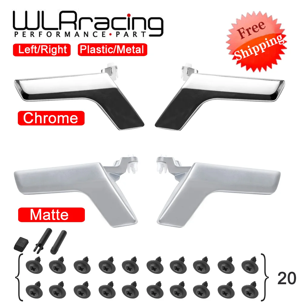 Front/Rear Left/Rigjht Side Chrome Matte Car Inner Interior Door Handle Repair Kit For Mercedes W204 X204 Inner Trim Cover