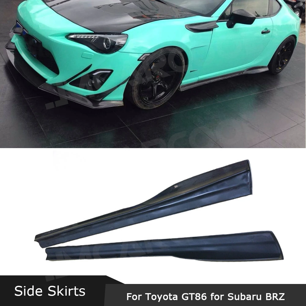 

Боковые юбки из углеродного волокна JMCARCOOL для Toyota GT86 для Subaru BRZ 2014-2016