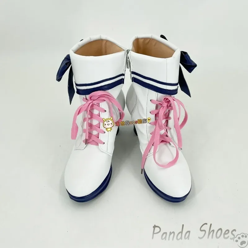 Zapatos de Cosplay Lovelive Aqours, botas de Anime Cos, cómic Takami Chika Sakurauchi Riko, accesorios de vestuario, zapatos para Con Halloween
