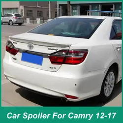 Piezas de plástico ABS para coche, compartimento trasero, alerón Iid, prensado de cola, adecuado para Toyota Camry 2012, 13, 14, 15, 16, 17
