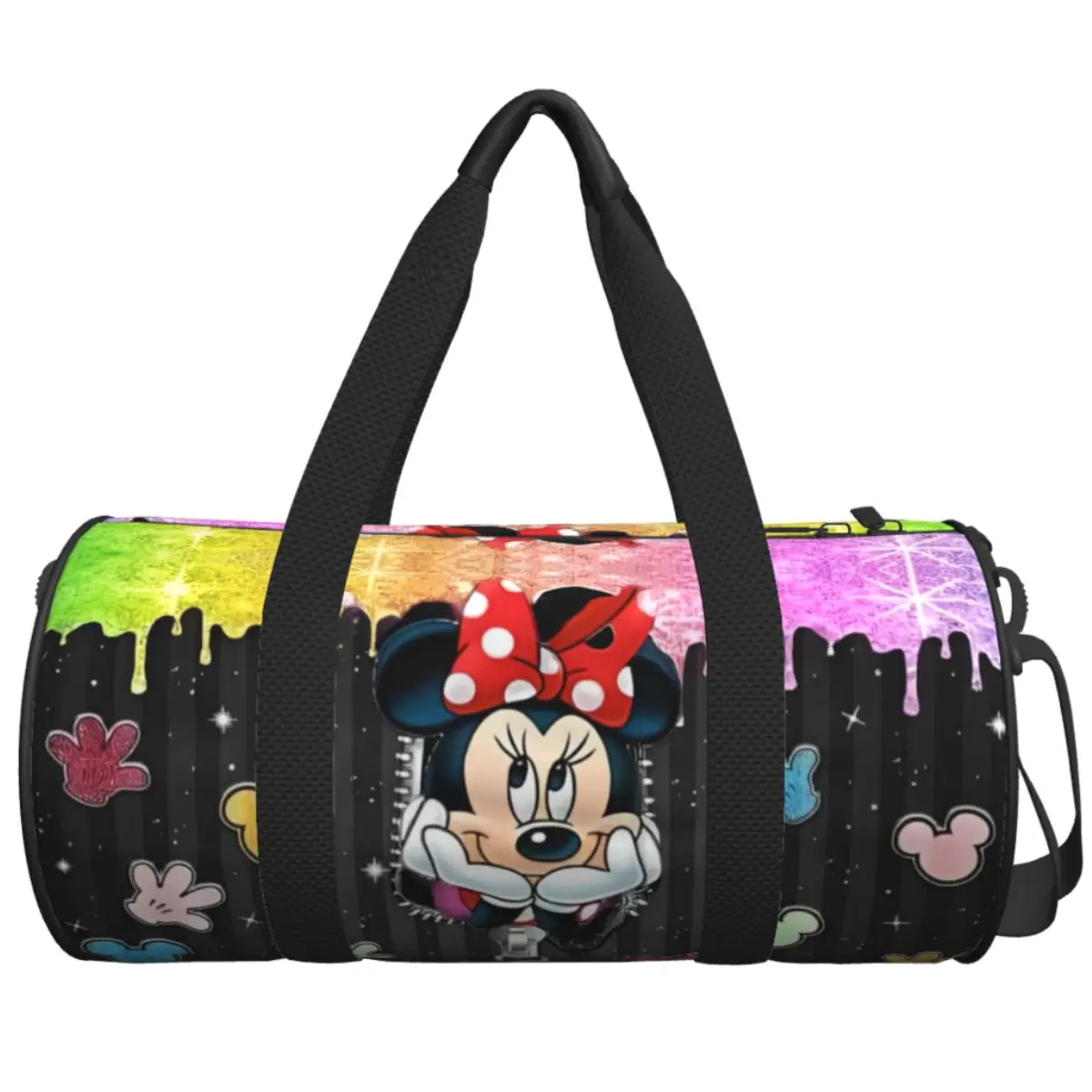 

Minnies Mouses Travel Bag Training Gym Bag Men Design Large Graphic Sports Fitness BagsWeekend Handbags