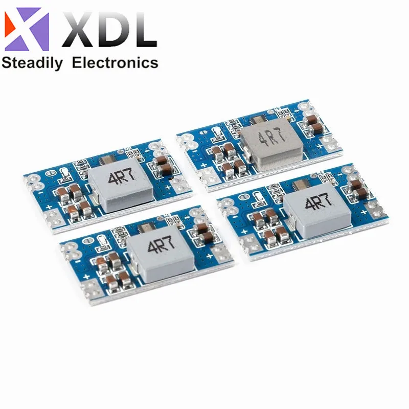 10PCS 5A DC-DC mini560 스텝다운 안정화 전압 공급 모듈 출력 3.3 5V 9V 12V