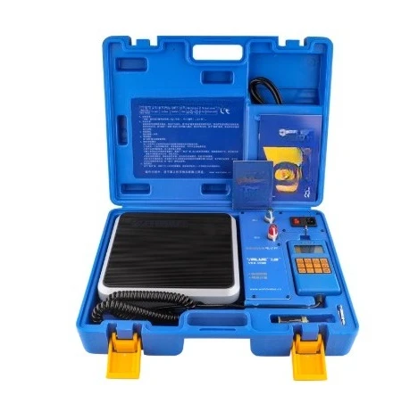 

Refrigerant Quantitative Fluorine Electronic Scale VES-50A/50B/100B Quantitative Filling Scale Feiyue Electronic Scale