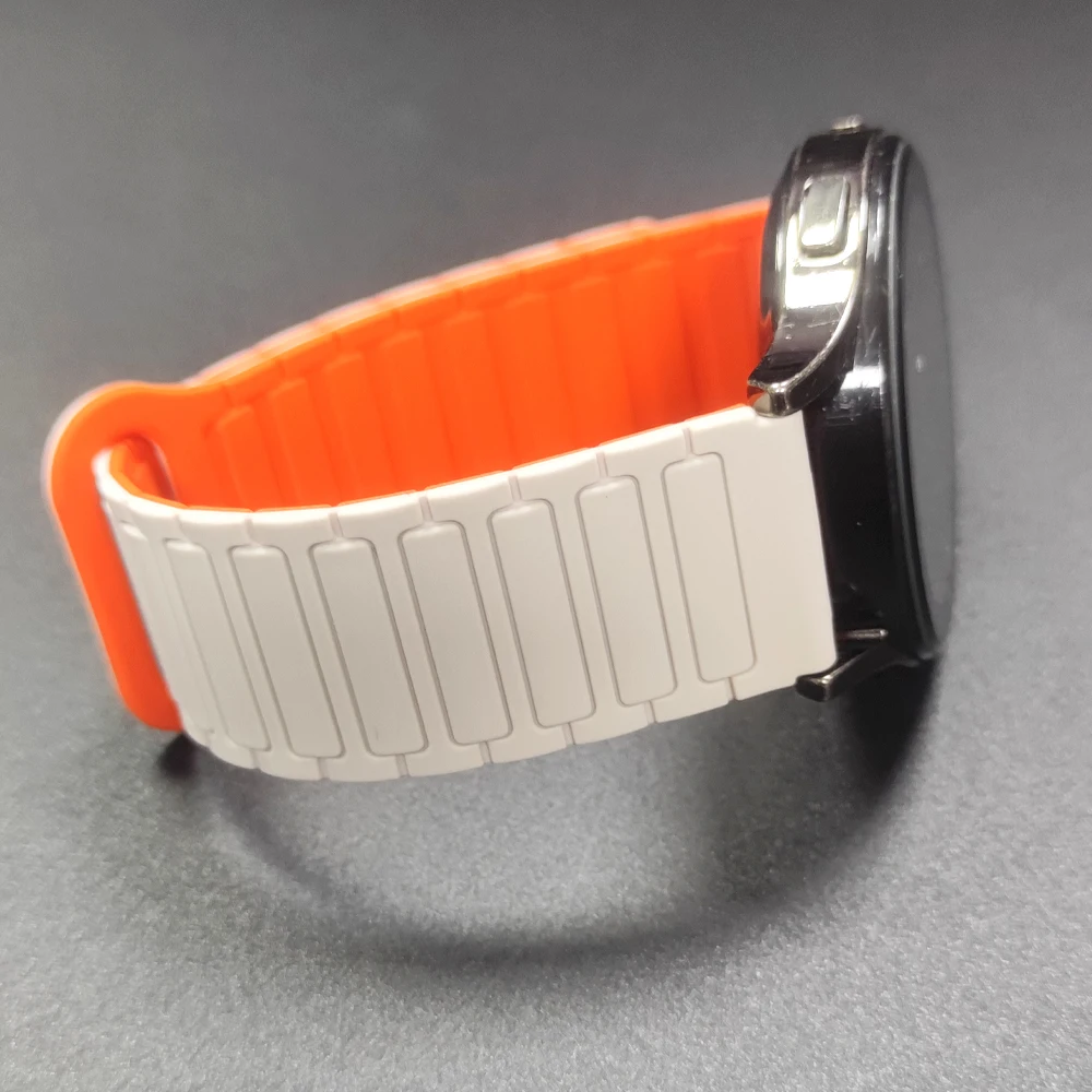 Bracelet magnétique en Silicone pour Huami AMAZFIT BIP Max 6 5, Bracelet UNITY pour GTR 4/3 Pro 2e GTS 4 mini BALANCE 3 2, Bracelet de sport Ultra