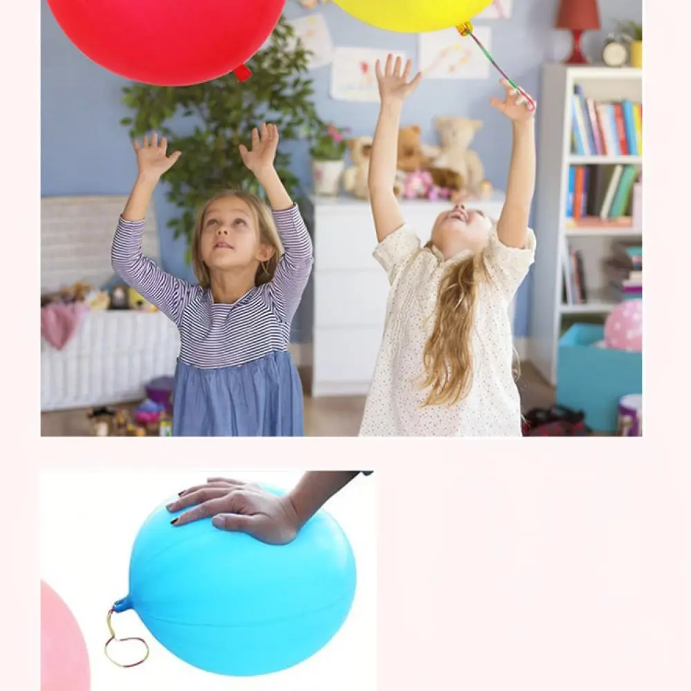 Thickened Latex Punching Balloon Toy Elastic Band Interactive Sport Game For Children Birthday Party Outdoor Recreation
