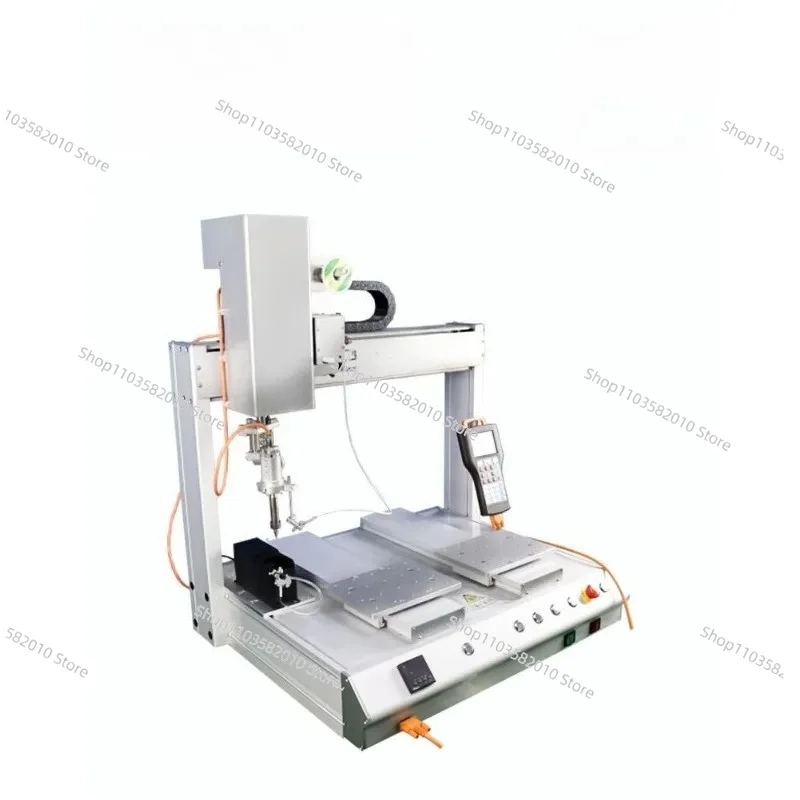 Double station automatic high-speed welding machine 360 ° rotation multi-angle, automatic welding