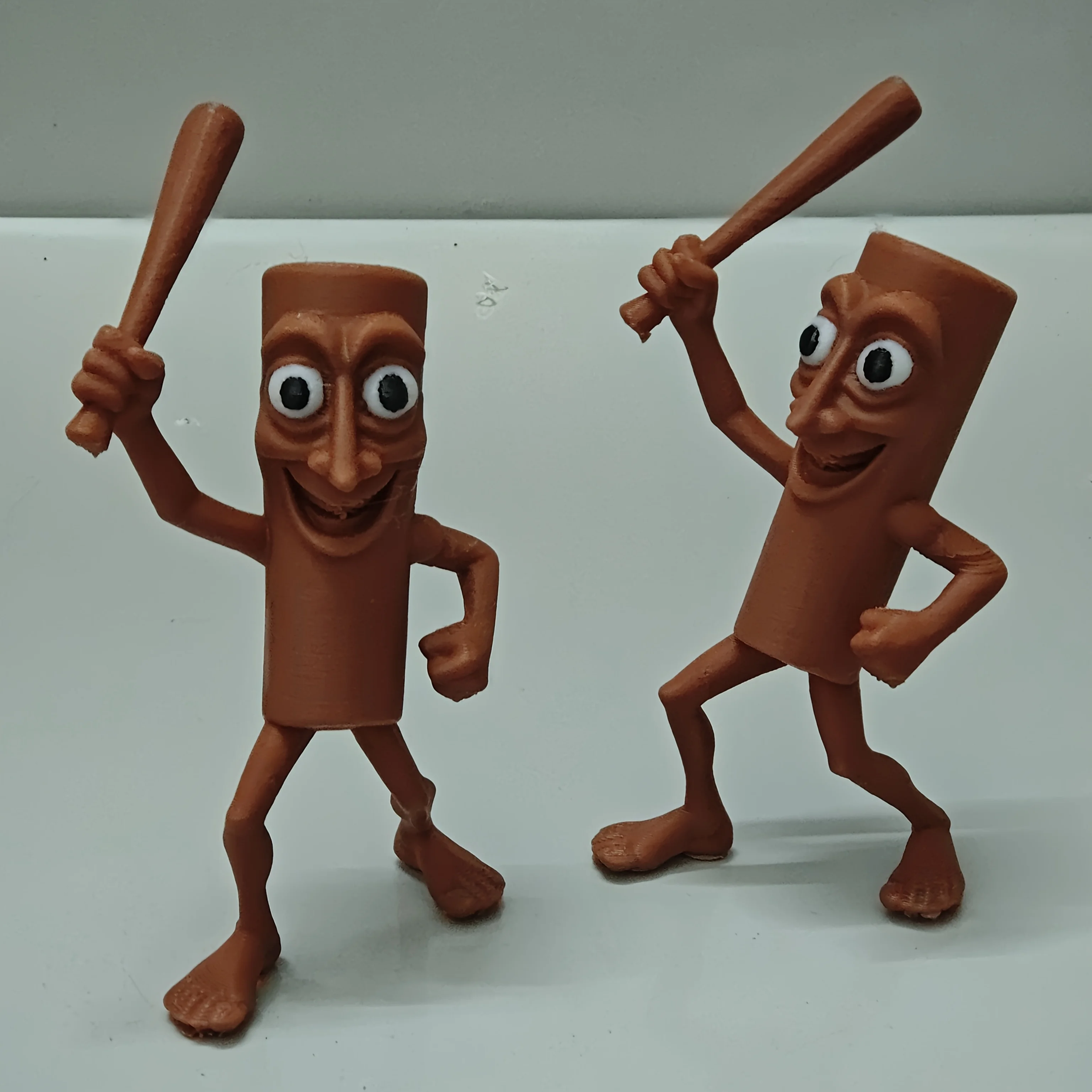 Tendencia italiana Brainrot coleccionable Tung Tung Sahur Viral Woodstick figura decoraciones para adultos amante extraño AI Ge