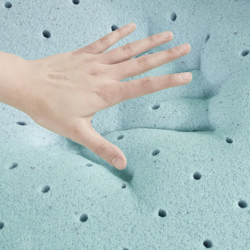 ท็อปเปอร์ที่นอนเมมโมรี่โฟมเจลเย็น 3 ชั้น ป้องกันภูมิแพ้ พร้อมปลอกหุ้มแบบถอดซักได้