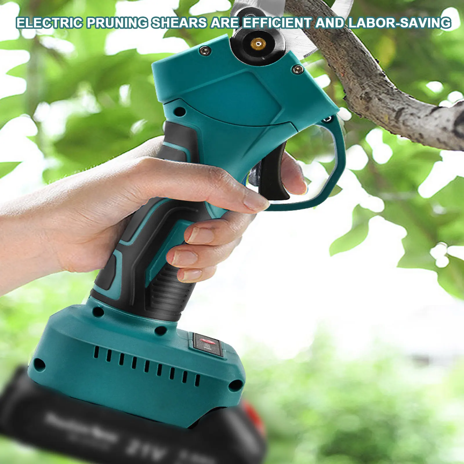 30mm Brushless Electric Pruning Shear Alloy Steel Cordless Electric Battery Scissors Garden Tool For Makita 18V Battery