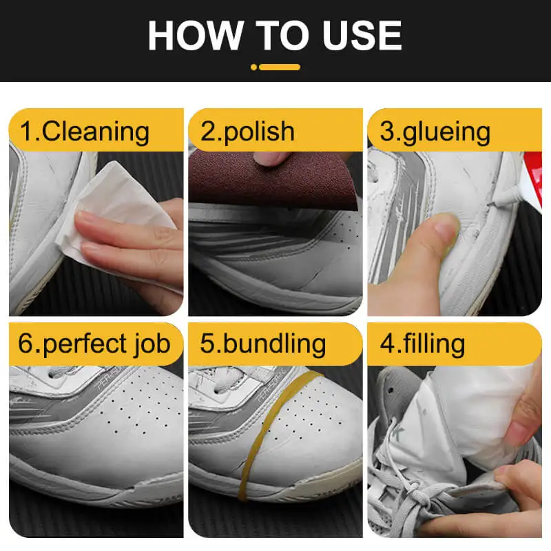 Professional Shoe Glue Waterproof Quick-drying Repair Shoes Universal Adhesive Glue Instant Shoe Adhesive Shoemaker Repair Tools