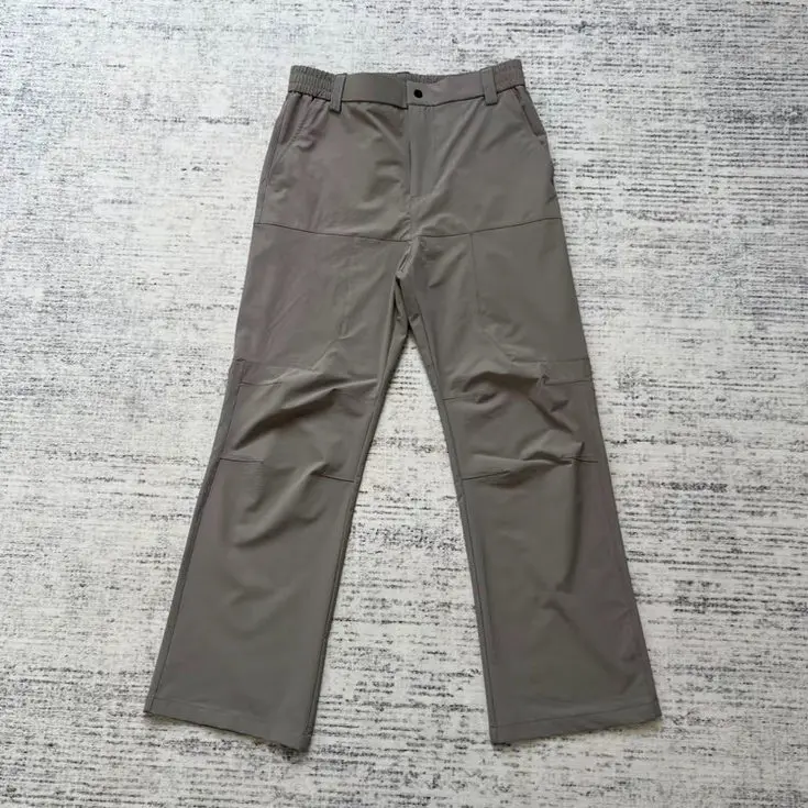 

New Summer Men's Outdoor Casual Pants Qui Dry Straight Leg Trousers Faionable Men's Long Pants Straight Cut Leisure Pants