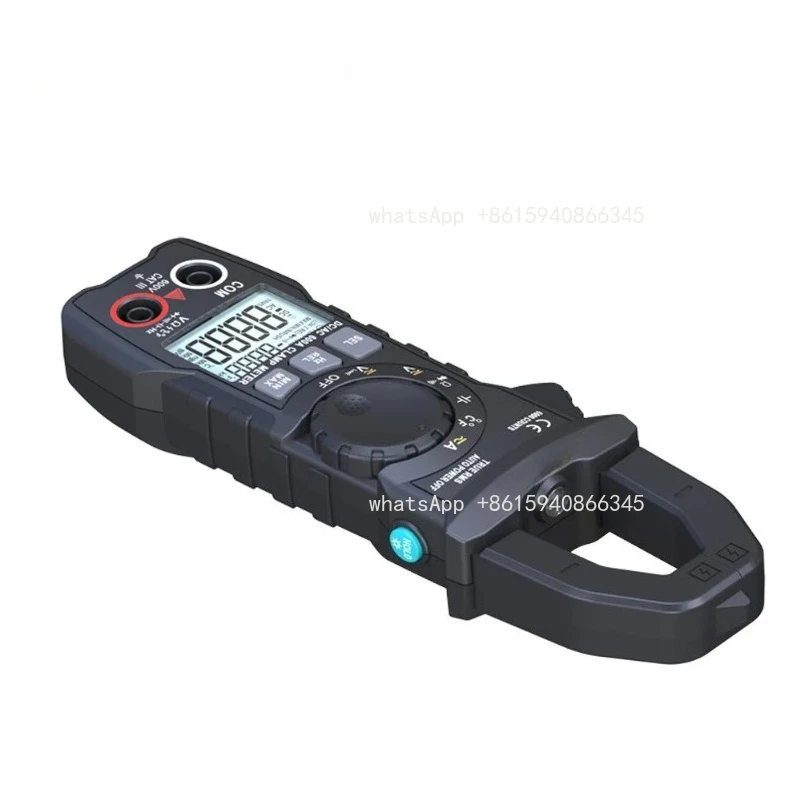 Automatic Range Measurable Voltage Resistance On/Off Temperature Intelligent Burning Prevention AC/DC Clamp on Meter