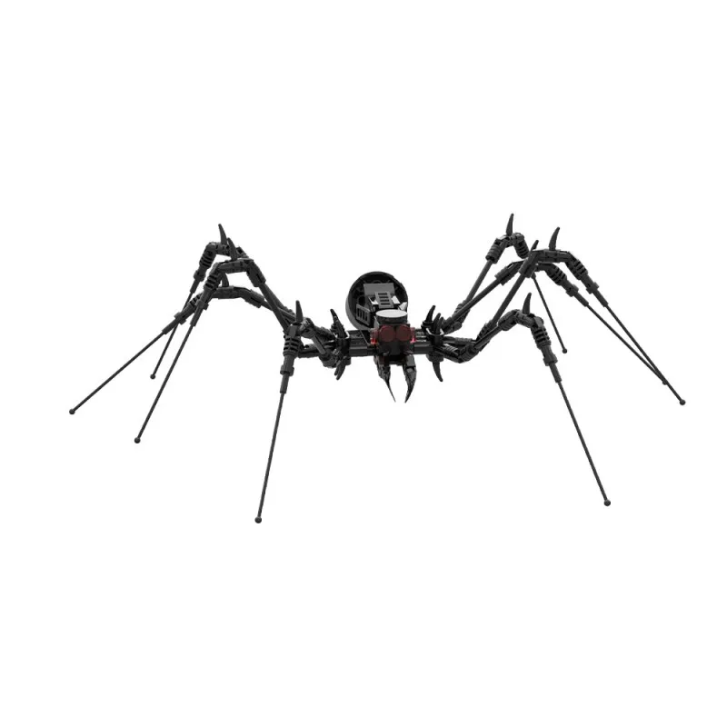MOC 139PCS Magical Creepy Spider Araneid Scorpion Horror Insect Animal Building Blocks Bricks Adults Fun Halloween Decor Toys