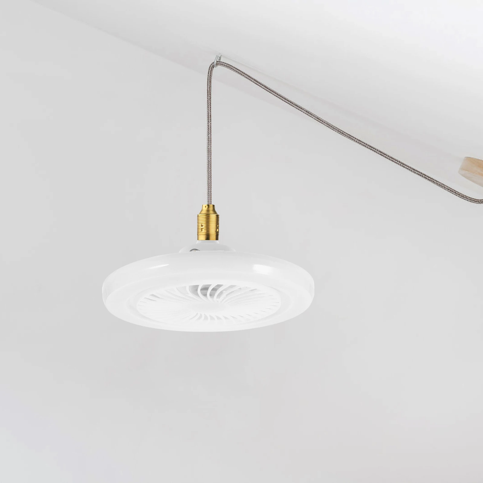 

E27 LED Bulb Screw-in White Remote Control Ceiling Industrial Lamp Adjustable Brightness Color Quiet Portable