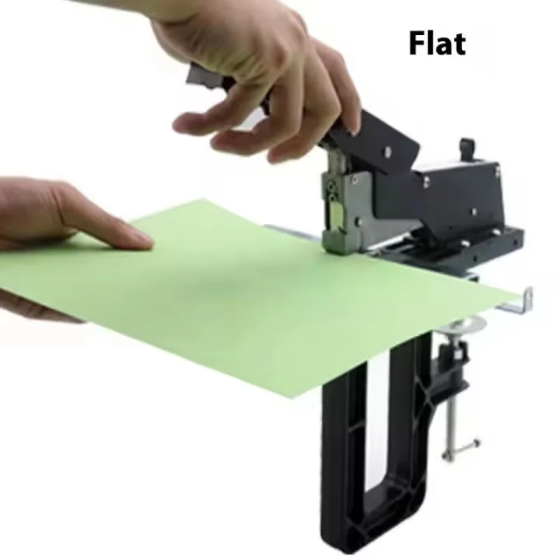 مصنع مكتب كتاب دباسة آلة تجليد المعادن اليدوية مع دباسة دبابيس عادية لخياطة الكتب