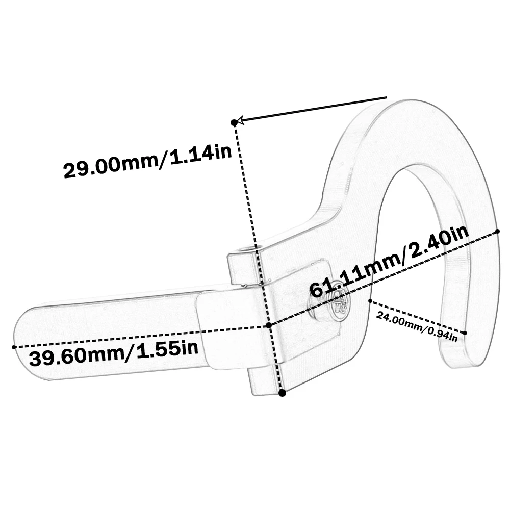 For Yamaha YZFR6 YZF-R6 YZF R6 1999 2000 2001 2002 2003 2004 2005 Motorcycle Horn Switch Button Shell Extension Bracket Parts