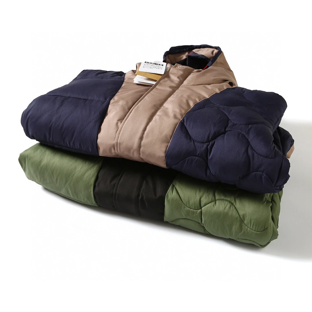 

UE Pioneer Design Series Color Blo Logo Print Zipper Embroidery Hooded down Jaet Youth Faion White Du Feather Fill