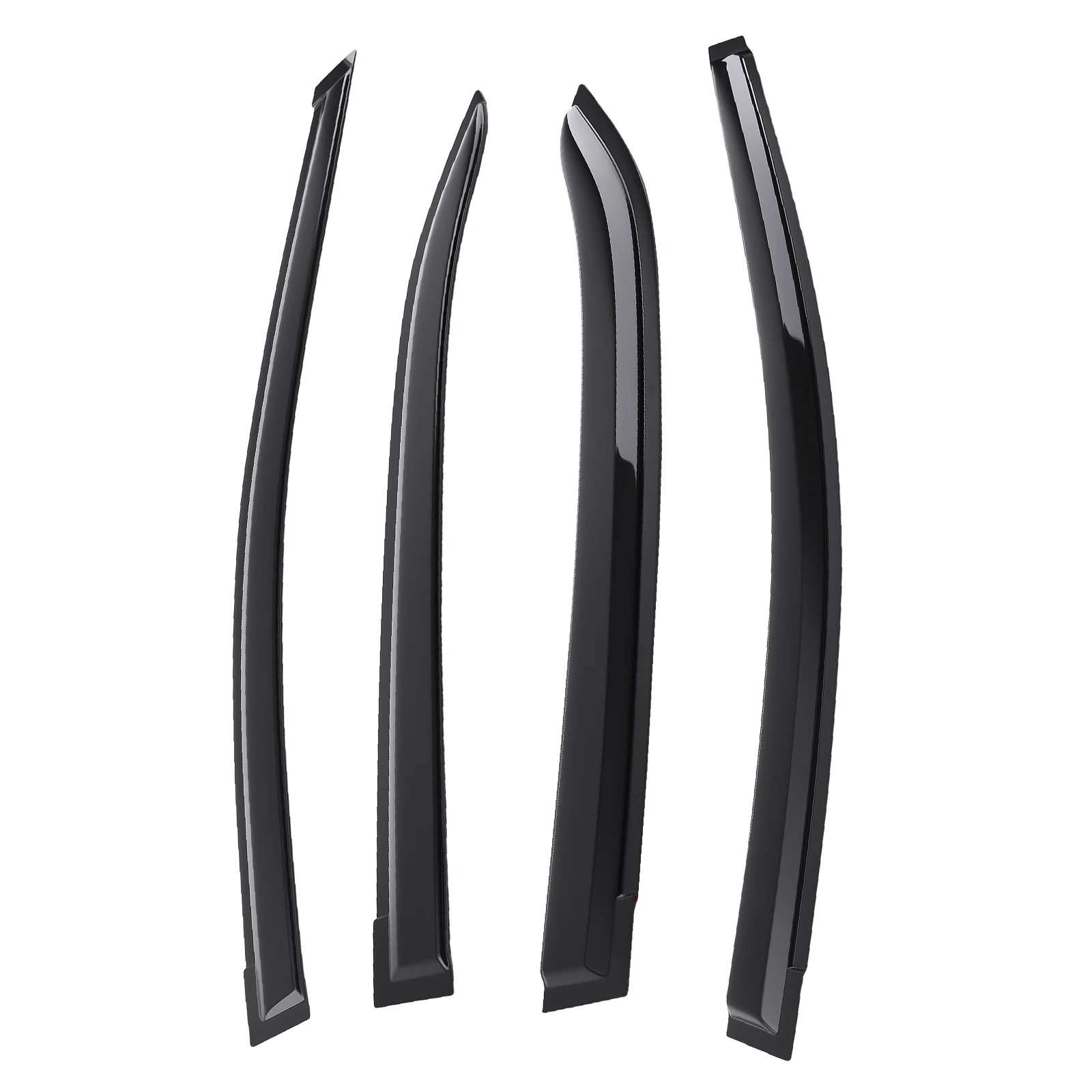 

Внешние дефлекторы окон (ветровики) для Toyota Corolla 2014-2019 Седан, черные