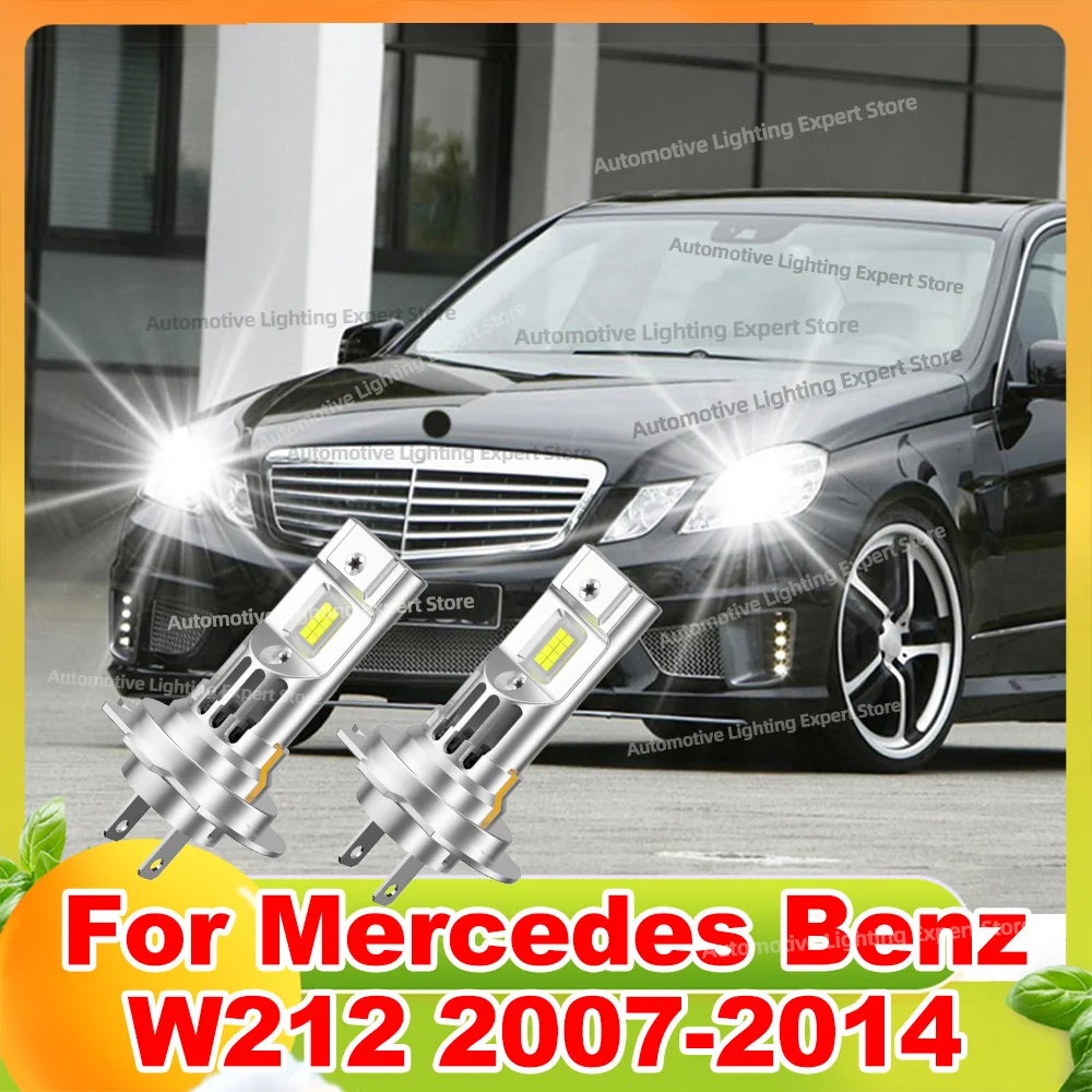 LED Headlight CANBUS Lights 30000LM Turbo Auto Bulb For Mercedes Benz W212 2007 2008 2009 2010 2011 2012 2013 2014