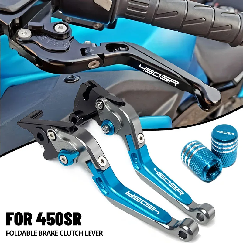 Für 450SR 450SS 450SRS 2022-Present Motorrad Kupplungshebel Bremshebel Set Einstellbare Klappgriff Hebel Zubehör Teile