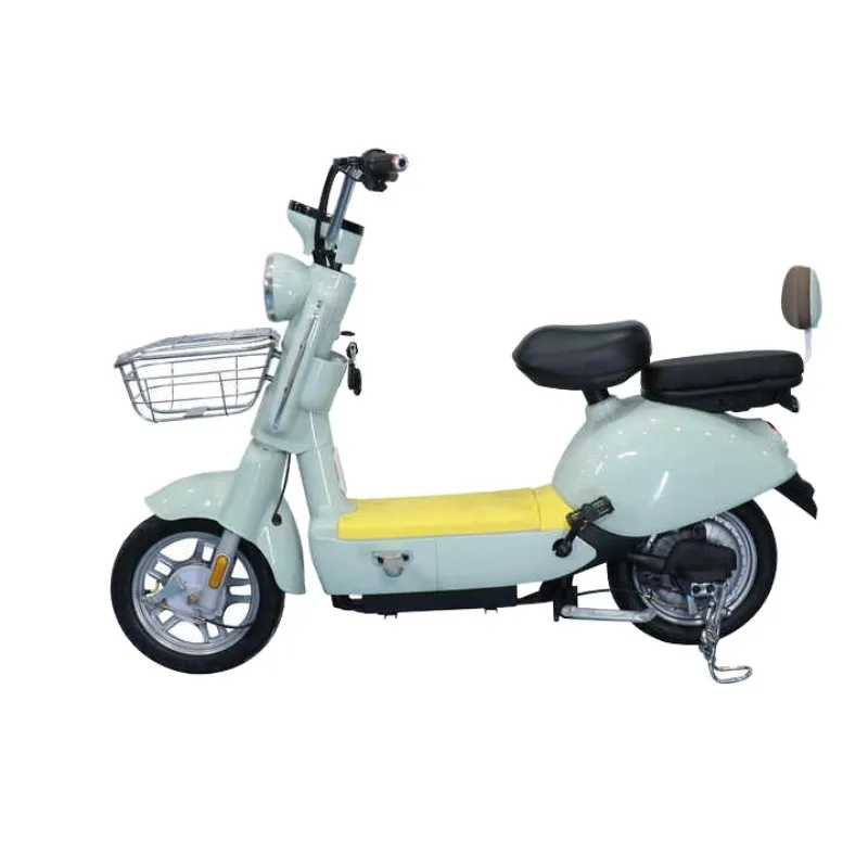 Zuimi High-end New Motor On Sale Modeng Electric Bicycles Manufacturer's Wholesale Beige Electric Scooter With Comfort And Aesth