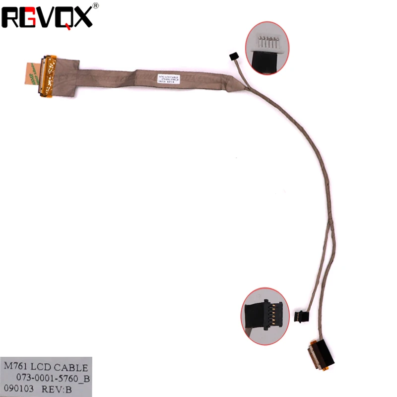 

New LCD LED Video Flex Cable For SONY FW FW51 FW35 FW37 FW30B M761 PN: 073-0001-5760_B Notebook LCD LVDS Cable