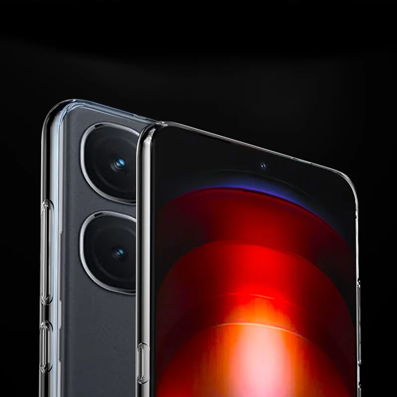 Ultra Thin Clear Phone Case For Vivo iQOO Neo9S Pro+ Neo9SPro Neo9 Neo9Pro Soft TPU Silicone Cases Back Cover Protective Shell