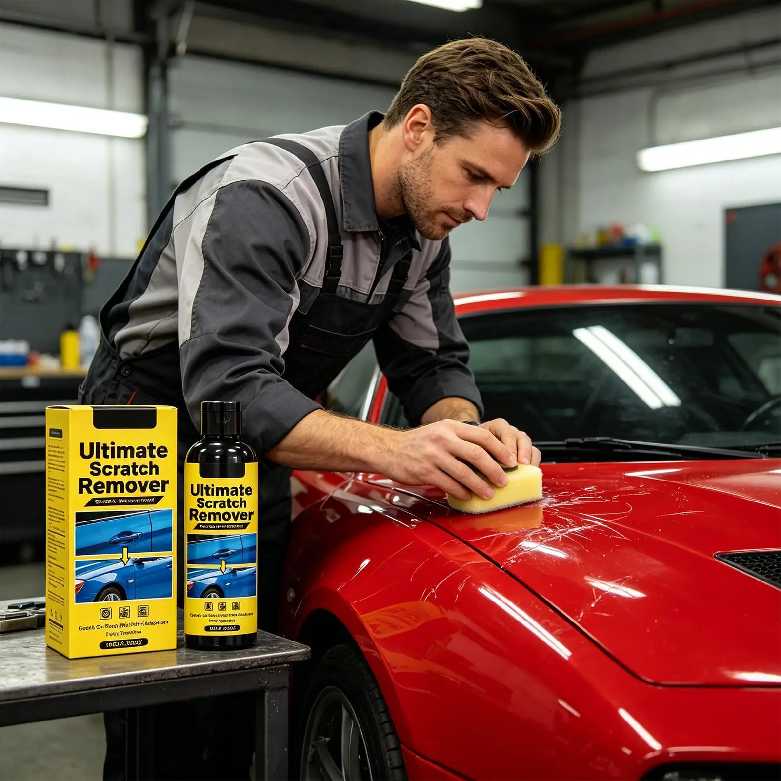 100ml Multi Purpose Easy Fast Removal Scratch Remover Paste for Vehicles Detailing Polishing Care Motorcycle Exterior Outdoor