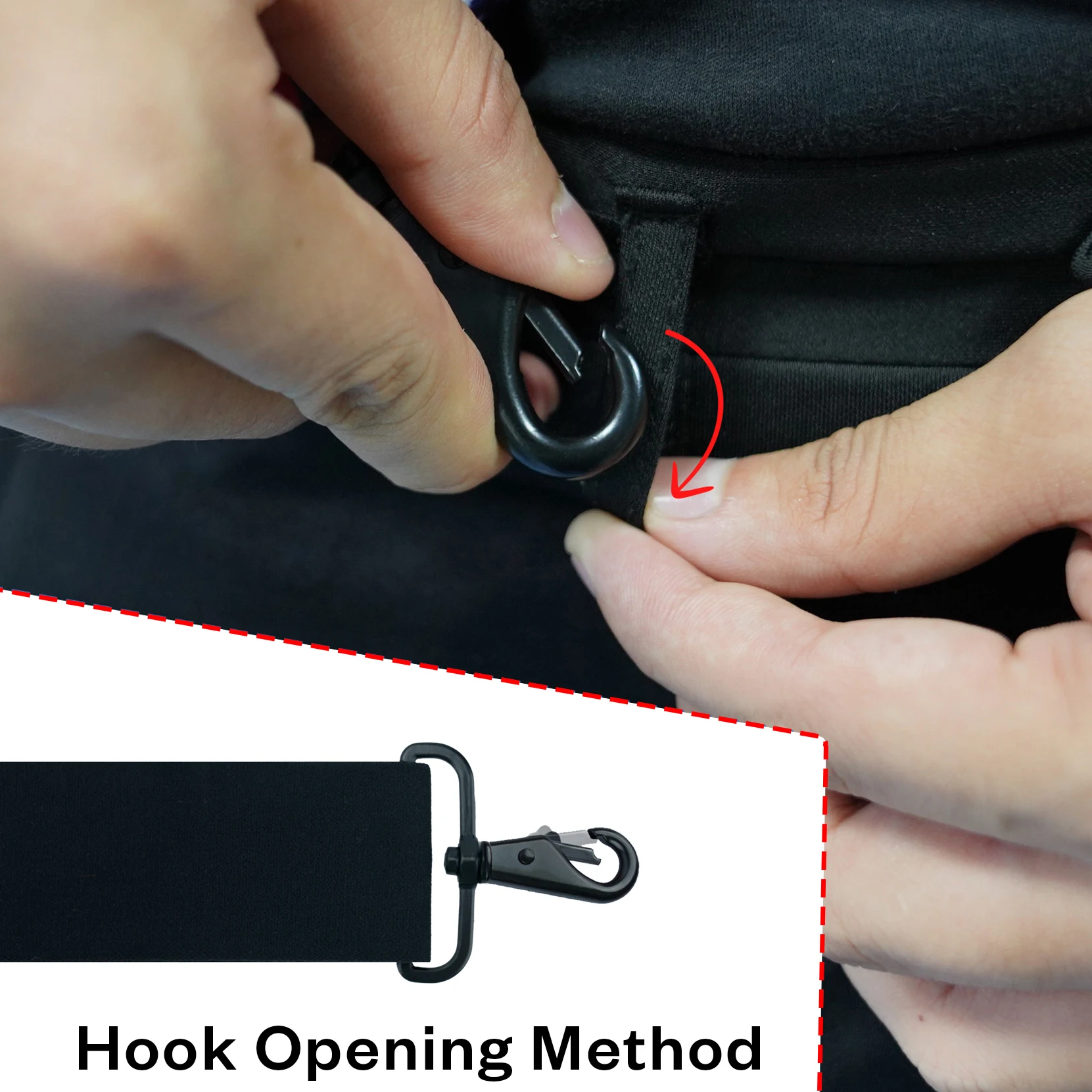 حمالات MELOTOUGH للرجال بعرض 2 بوصة على شكل حرف Y من الخلف قابلة للتعديل بحمالات مرنة كبيرة وطويلة مع خطافات دوارة للجينز #5