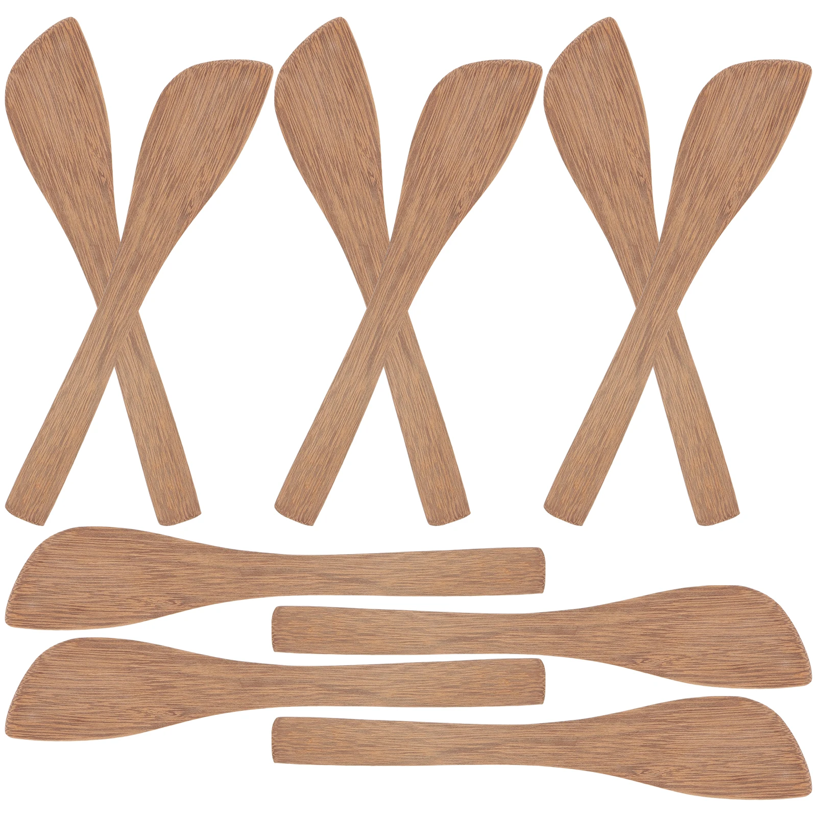

10 pcs Wooden Depressor For Oral Care Dental Tongue Scraper Sticks Smooth Wood Medical Teaching Tongue Depressors