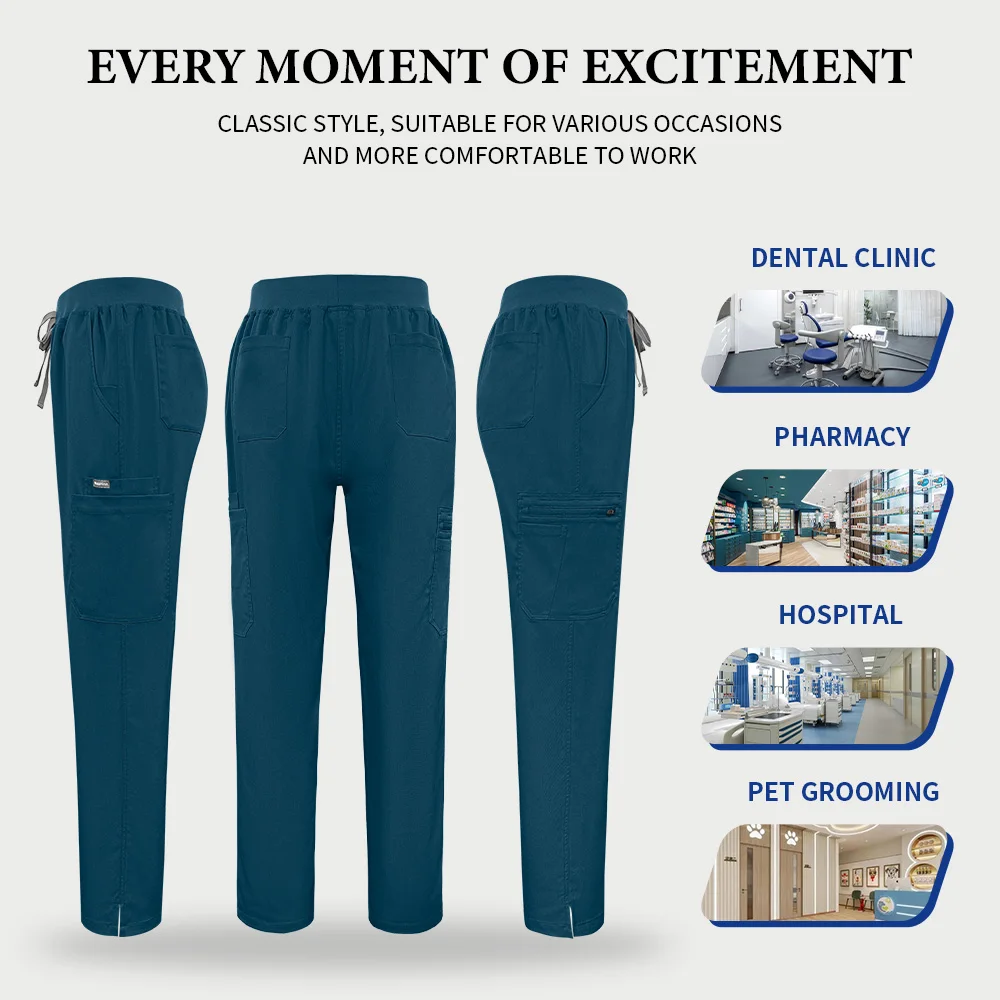 Accesorios médicos ligeros para enfermeras, uniformes quirúrgicos antiarrugas, traje para correr para hombre, ropa de trabajo clínica de enfermería transpirable